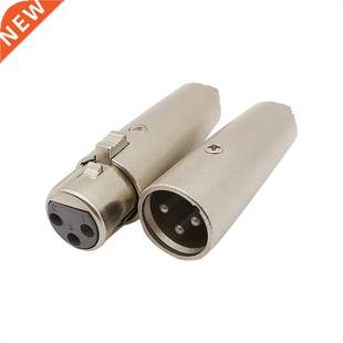 Male Plug Socket Pin Connecto Female RCA XLR Metal