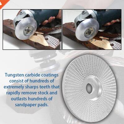 Wood Angle Grinding Wheel Sanding Carving Rotary Tool Abrasi