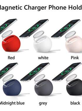 Magnetic Wireless Charger Stand Holder Fast Charging for iPh