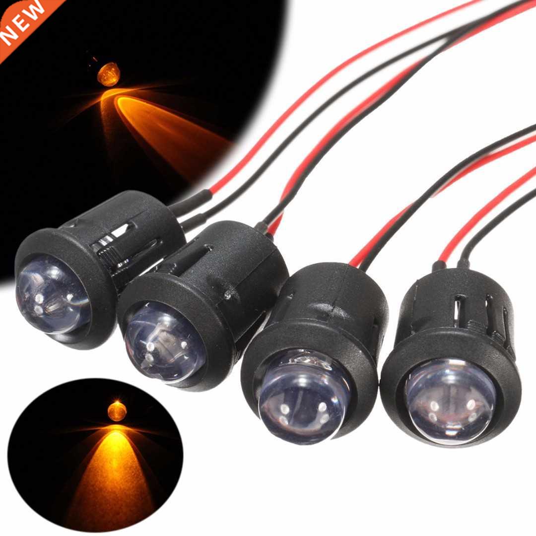 10pcs Ultra Bulb 12V 10mm Pre-Constant LED Bulbs with 200mm