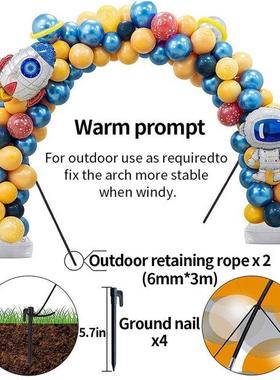 Decorative Balloon Arch Set Adjustable with Basement Balloon