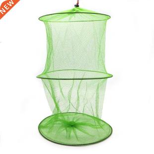 Fishing Net Cage Layers Cast Mesh Portable Shrimp Fish