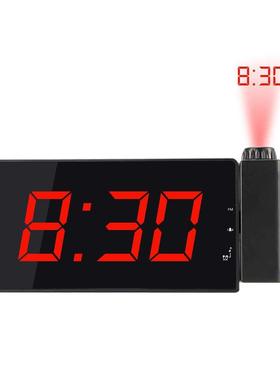 Snooze-horloge projecteur num&ecute;rique | Minuterie, temp&