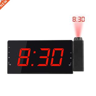 Snooze-horloge projecteur num&ecute;rique | Minuterie, temp&