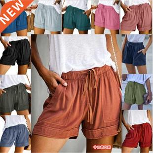 casual pants summer and short 2022 American European women