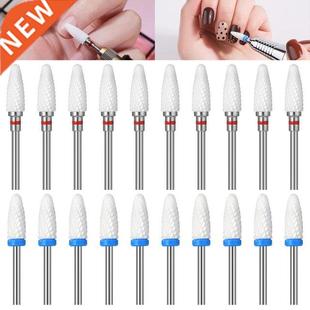 Cutter Nail Manicure Ceramic Dril Milling Bit 10Pcs Drill