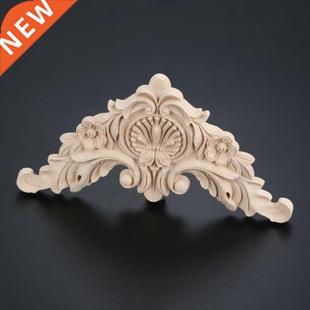 Decal Corner Unpainted Wood Cor 1pc Carved Woodcarving