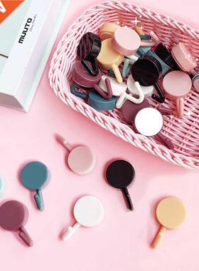 2pcs/lot Hook Plastic Door Hanger Self Adhesive Wall Hanger