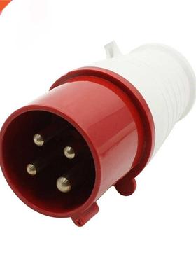 AC380-415V 32A 3P+E Poles 4Pin Connector Industrial Socket C