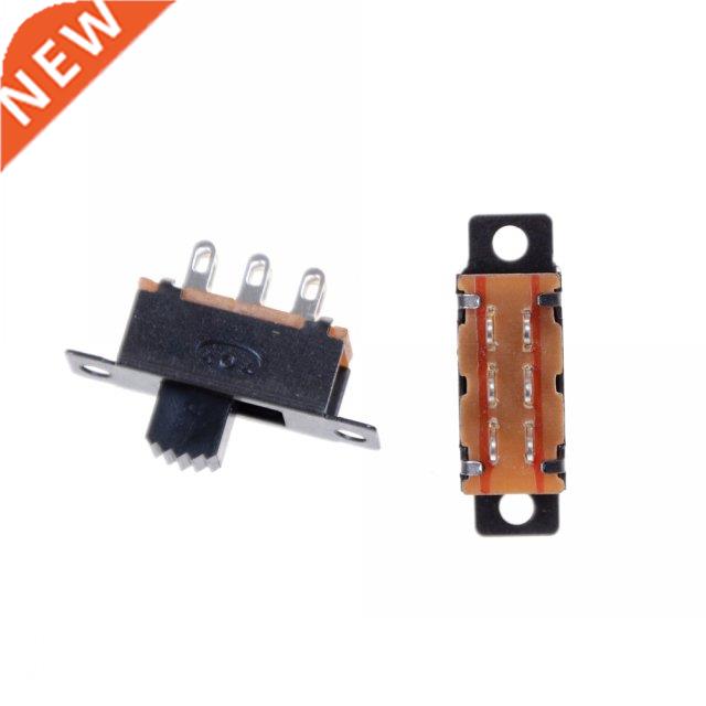 10 Pcs 2 Position DPDT 2P2T Panel Mount Vertical Slide Switc