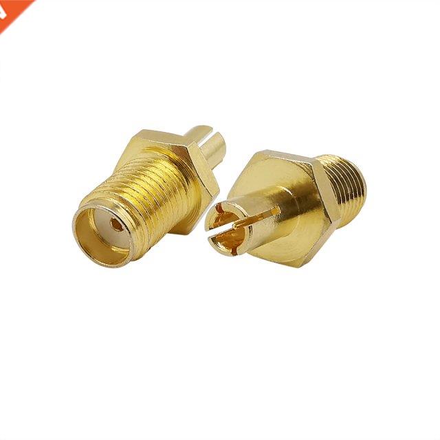 2Pcs SMA Female Jack To TS9 Male Plug RF Coaxial Connector T