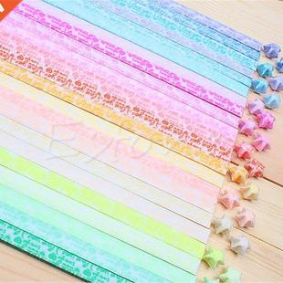 Lucky Star Strip Paper Plastic Dark Folding Glow Origami