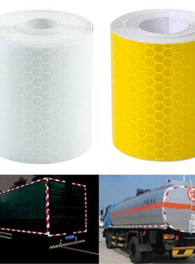 1Pc Colorful Silver White Reflective Safety Warning Conspicu