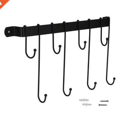 European Rustic Style Wall Mounted Cup Holder Coffee Mug Rac