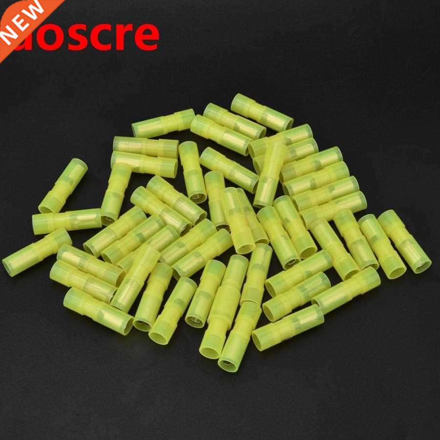 100 Pcs Terminal Connector White 12-10AWG 5.5 Female Connec