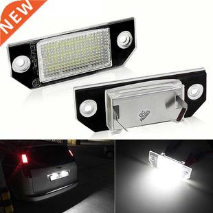 2PCS Car LED License Plate Light White Light Fit For Ford Fo