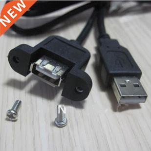 screw pane USB Male 100cm 2.0 lock 10pcs Female lot