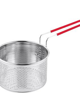 Stainless Steel Fried Basket Frying Pan Filter Food Colander