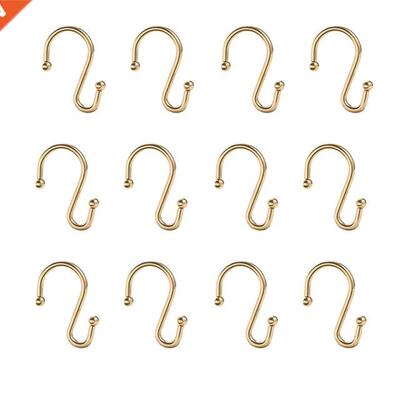 Metal S Hook Cylindrical Hook Shower Curtain Hook Curtain Ho