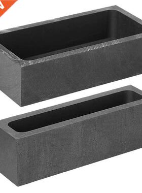 2 Pcs 1KG 665 G Graphite Ingot Mold Crucible Metal Casting M
