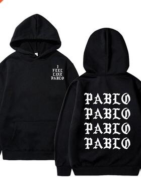 2022 I Feel Like Pablo Kanye West sweat homme hoodies men S