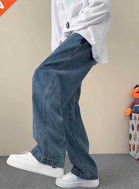 2022 Setwear Baggy Jeans New Spring Autun en Korean Fashio