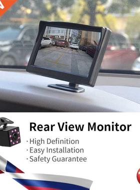 5 Inch Car Monitor TFT LCD HD Digital 16:9 800*480 Screen 2