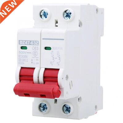 6pcs 2P MCB Miniature Circuit Breaker AC400V Household Air S