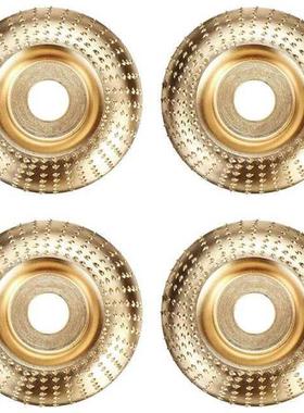 4Pcs 100mm Wood Shaping Discs,Bore 22mm Carving Wheels, Wood