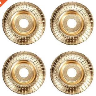 Shaping Discs Bore 4Pcs Carving Wood 22mm Wheels 100mm