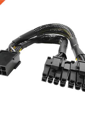 8Pin to 2x8Pin(6+2) GPU Power Cable Extender Cord GPU Extens