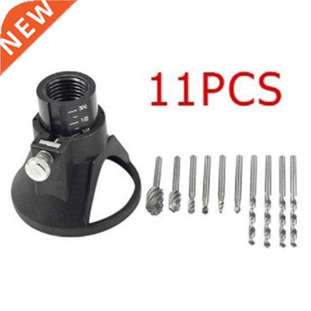 1/7/11 Woodworking Locator With Routing Router Drill Bits Se