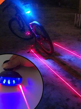 Luces LED traseras impermeables para bicicleta, luces de adv