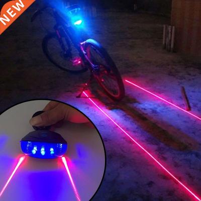 Luces LED traseras impermeables para bicicleta, luces de adv