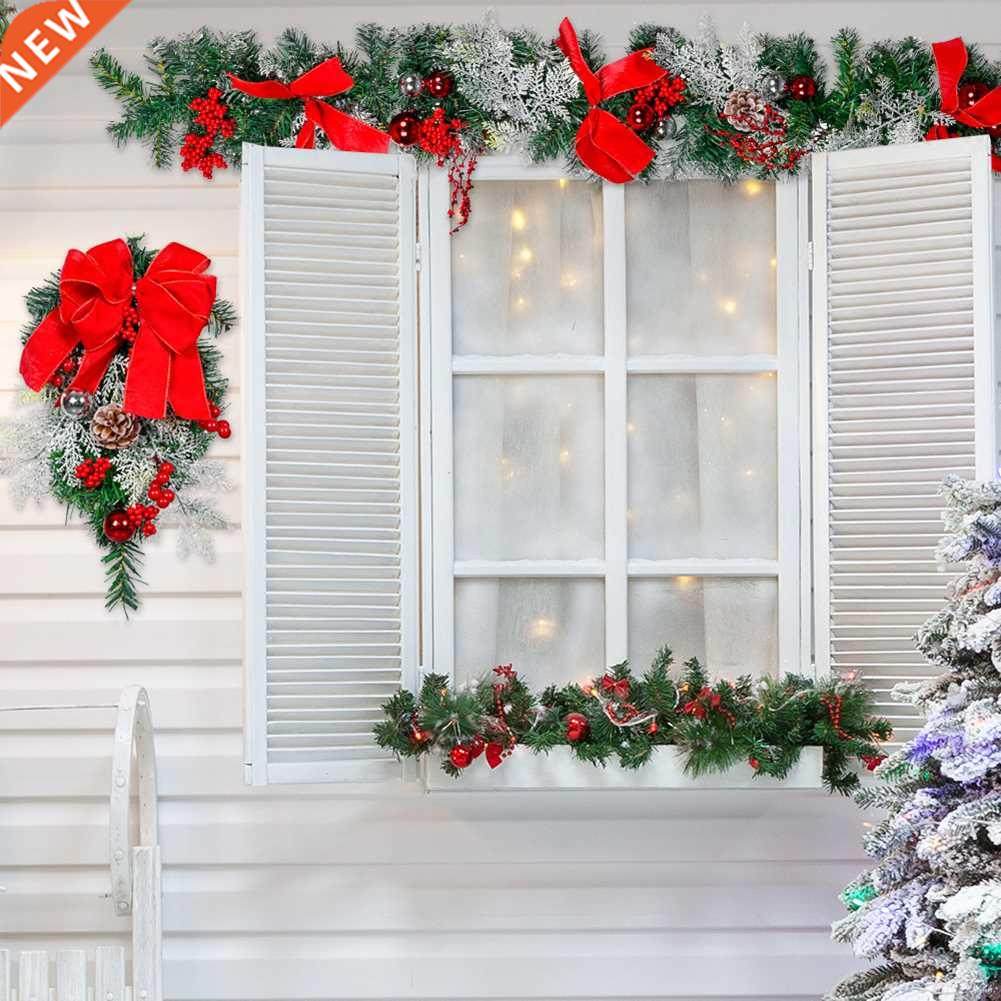 Merry Christmas Door Decorations for Home Decoration Wreaths