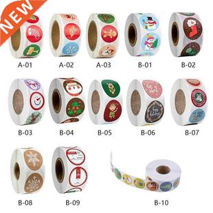 500pcs Stickers Thank Christmas Love Sealing you Desig Gift