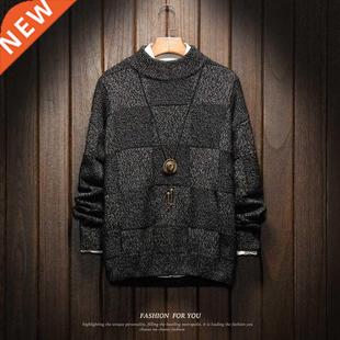 Spring Autumn Plus Pull 2020 Sweaters Clothes Men Winter