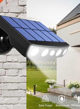 Powerful Solar Powered Led Wall Light Outdoor Motion Sensor