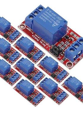 10PCS Relay Module With Optocoupler High Or Low Level Trigge