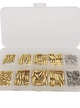300Pcs/Box M2 Male Female Hex Brass Standoff Thread Pillar S