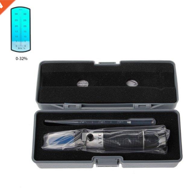 1Pc RSG-100ATC 0-32% Brix & Beer Sugar Wine Wort Refract