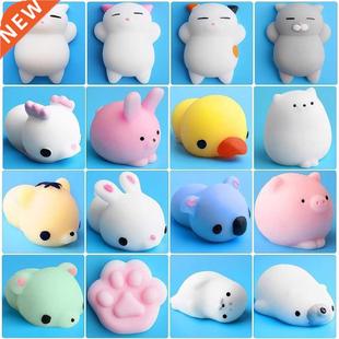 Squishy Toys for 10PCS Gifts Mochi Fidget Squeeze
