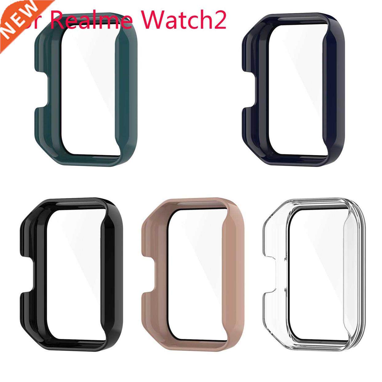 Full Cover Case For Realme Watch 2 Case New PC Protective Sh