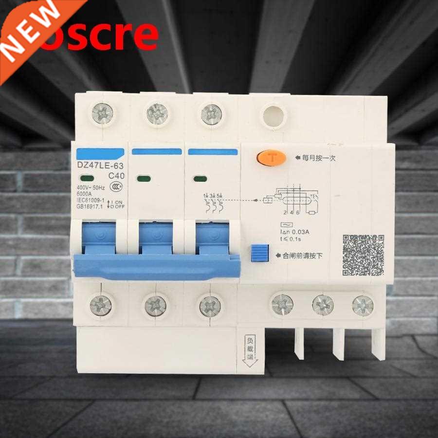 Leakage Circuit Breaker 400V/40A Leakage Protection Switch D