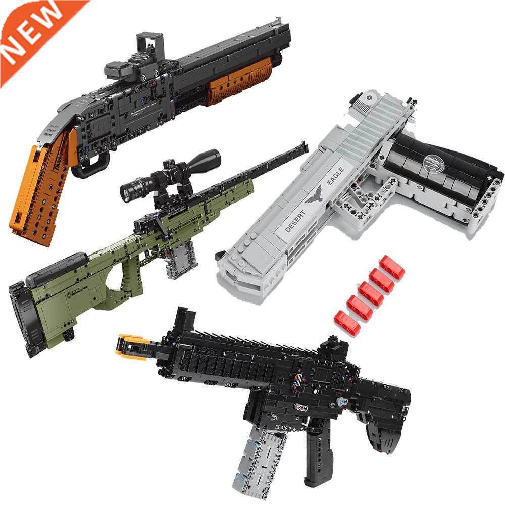 guns submachine big kits m4a1 uzi kar 98k m6 model building