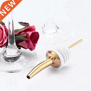 Liquor Spirit Pourer Stopper Stainless Steel Flow Wine Bottl