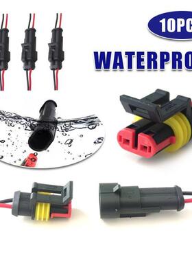 10 pieces of waterproof male and female electrical connector