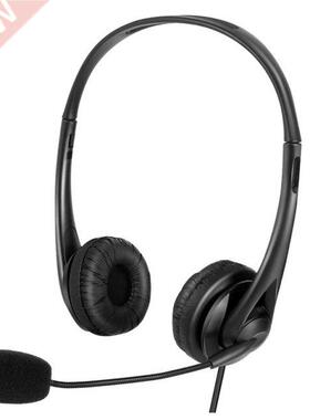 Microphone 3.5mm/USB Plug Noise Cancelling Over-Ear Hephon