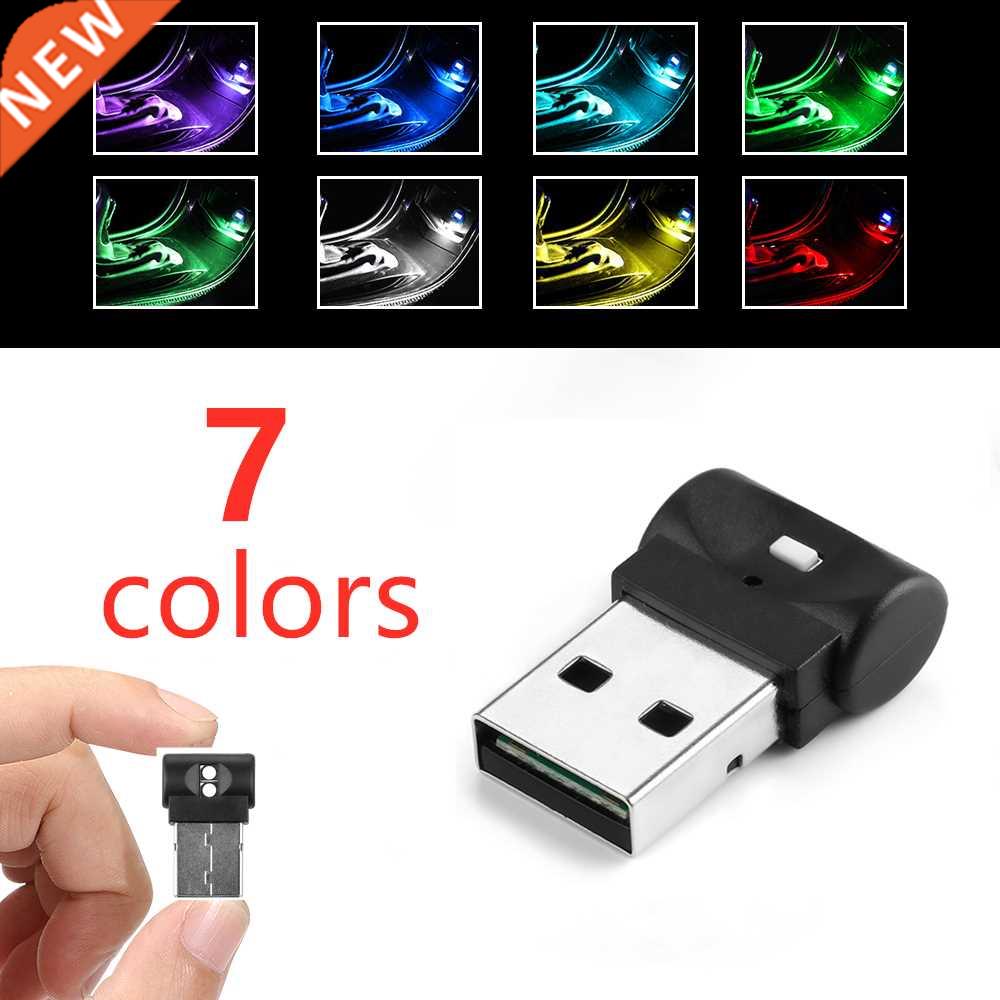 Mini USB LED Car Light Auto Interior Atmosphere Light Decora