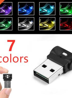 Mini USB LED Car Light Auto Interior Atmosphere Light Decora